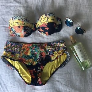 Nanette Lepore high waisted bikini